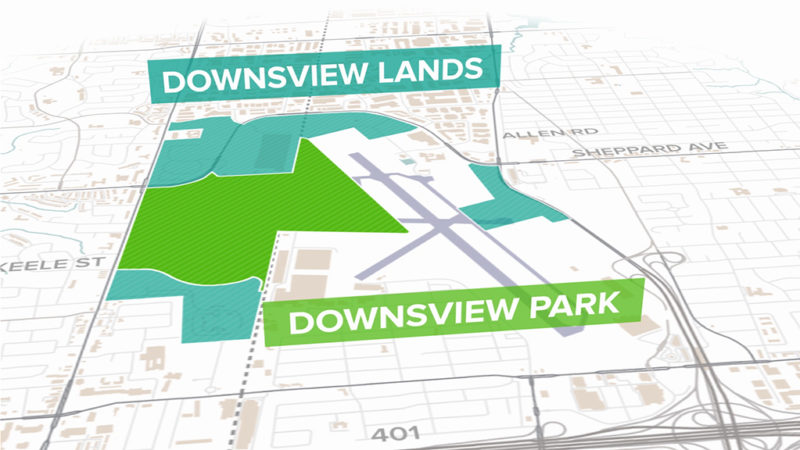Video and Animated Infographics Reveal Development Plans for Downsview Lands